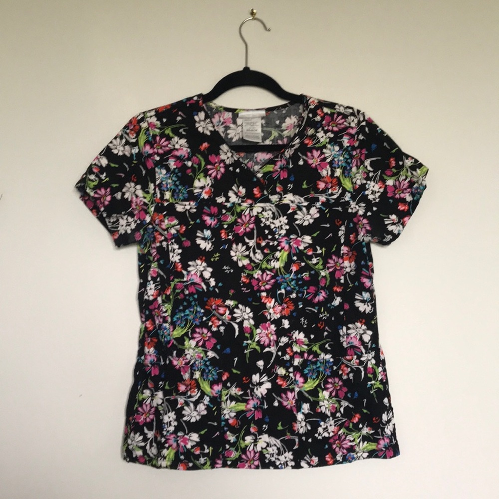 “Scrub Star” Scrub Top